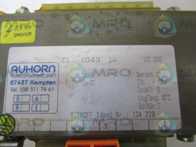 AUHORN EL-1049 TRANSFORMER  NSNP