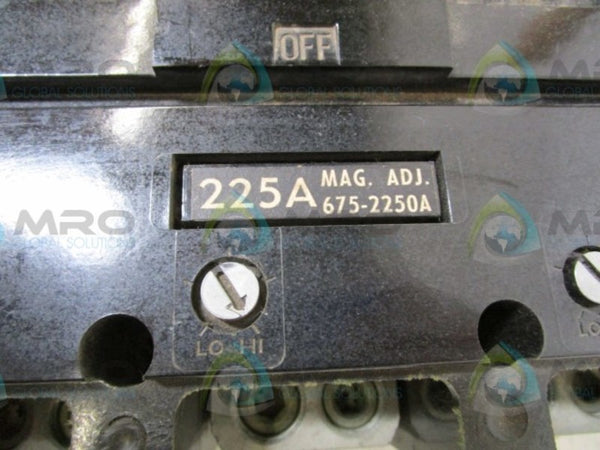 GENERAL ELECTRIC TJJ436225 CIRCUIT BREAKER  NSMP