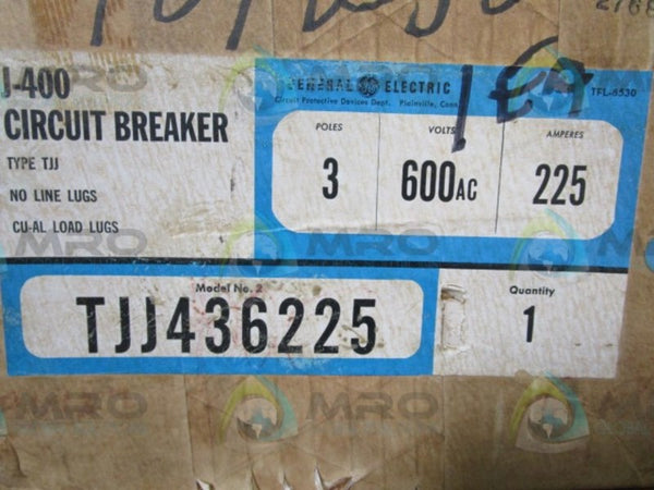 GENERAL ELECTRIC TJJ436225 CIRCUIT BREAKER  NSMP