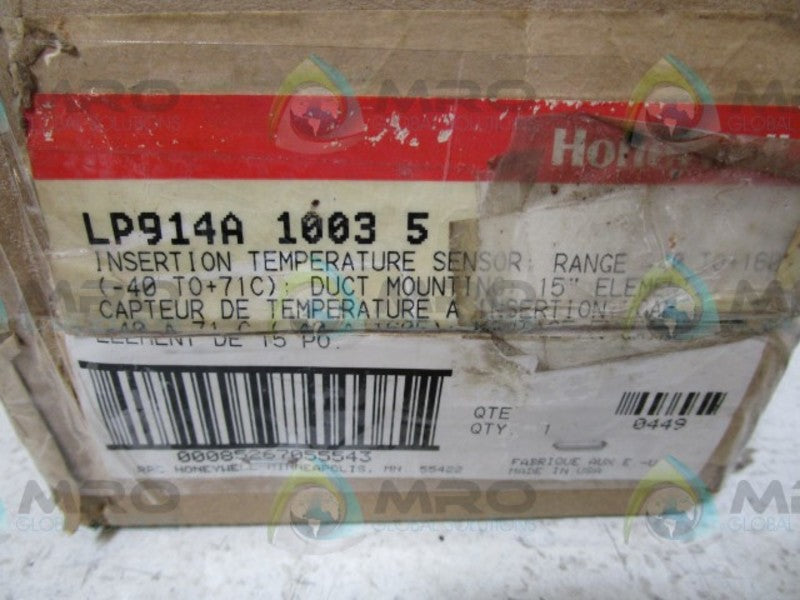 HONEYWELL LP914A10035 TEMPERATURE SENSOR  NSMP