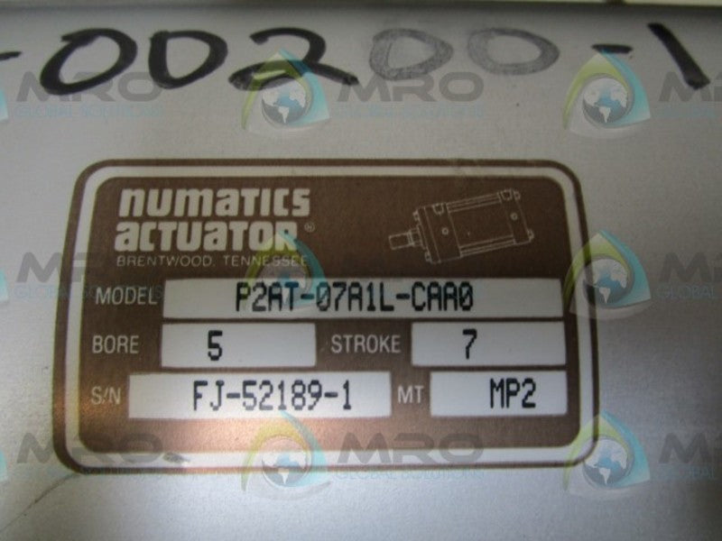 NUMATICS P2AT-07A1L-CAA0 CYLINDER  UNMP
