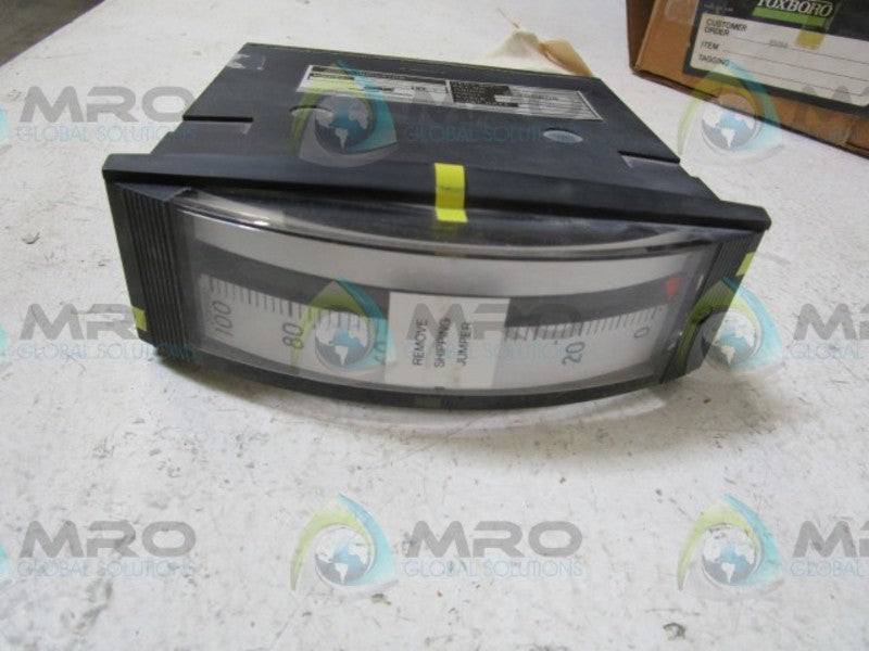 FOXBORO 65PV-JG MILLIAMMETER INDICATOR NSMP