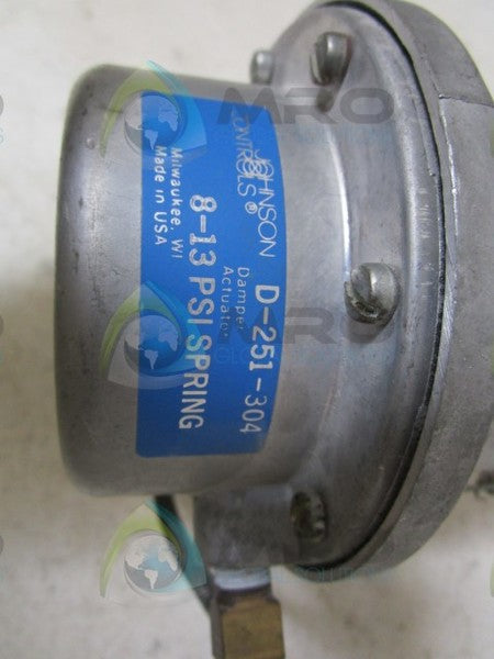 JOHNSON CONTROLS D-251-304 DAMPER ACTUATOR  UNMP