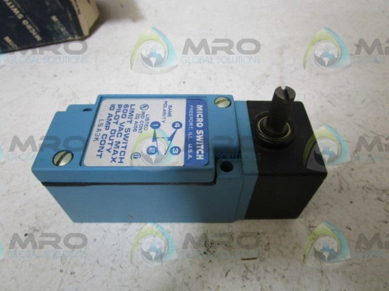 MICRO SWITCH LSA3K-1D LIMIT SWITCH  NSMP