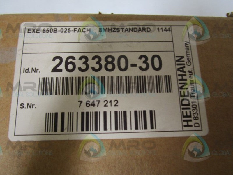 HEIDENHAIN 263380-30 INTERPULATION BOX SIGN  NSMP