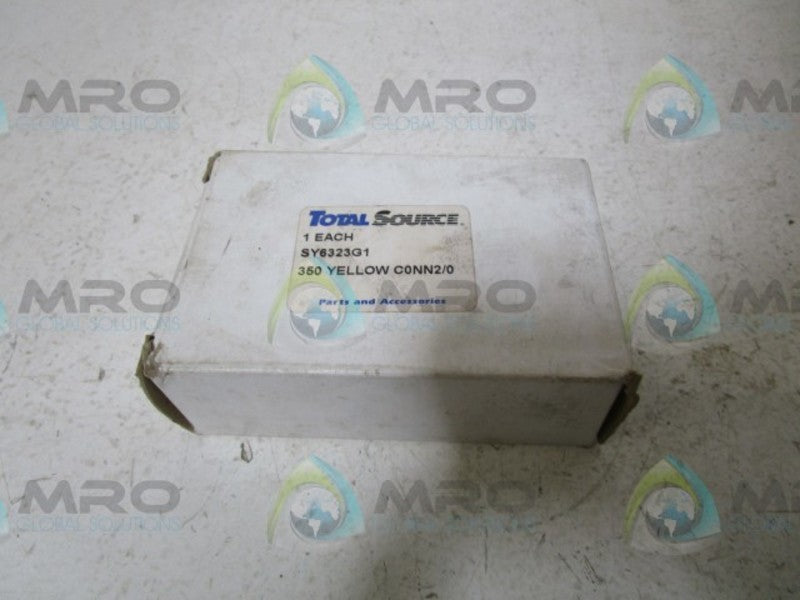 TOTAL SOURCE SY6323G1 YELLOW BATTERY CONNECTOR  NSMP