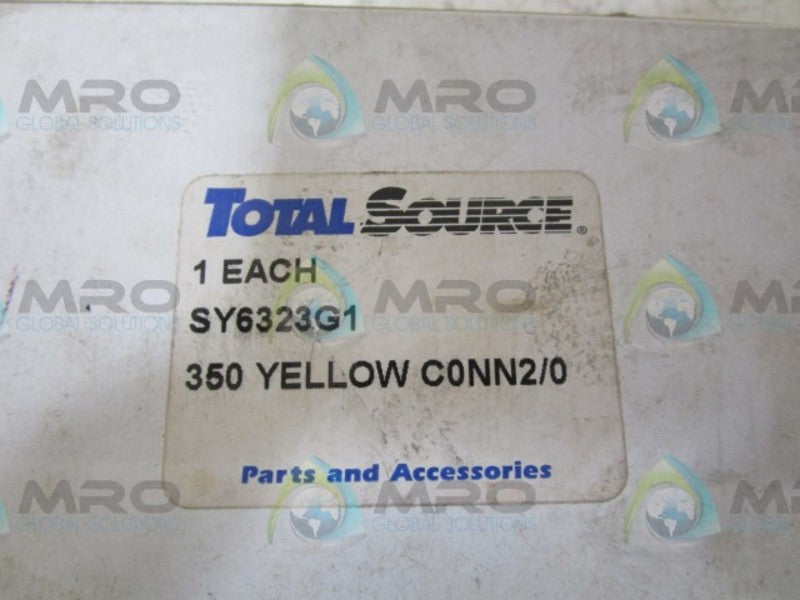 TOTAL SOURCE SY6323G1 YELLOW BATTERY CONNECTOR  NSMP