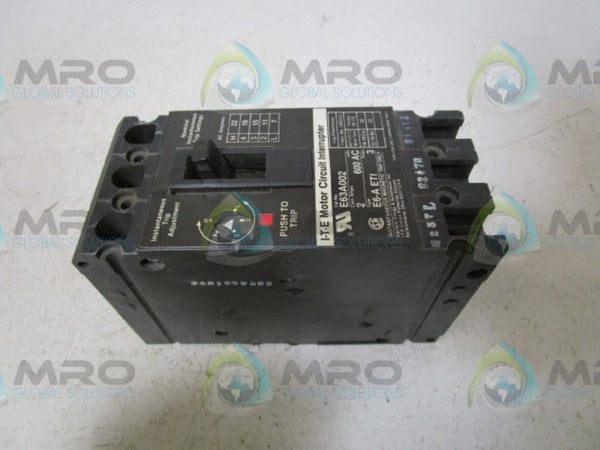 SIEMENS E63A002 CIRCUIT BREAKER  NSMP
