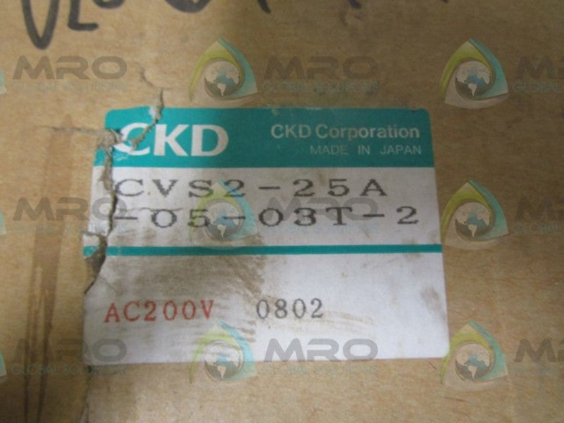 CKD CVS2-25A-05-03T-2 VALVE  NSMP