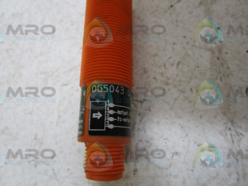 IFM EFECTOR OG5043 THROUGH BEAM SENSOR  UNMP