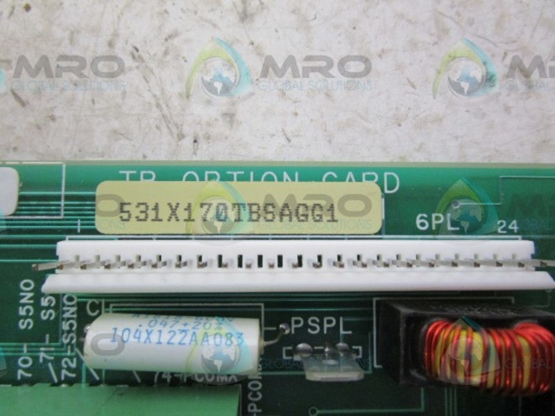 GENERAL ELECTRIC 531X170TBSAGG1 TERMINAL BOARD  NSMP