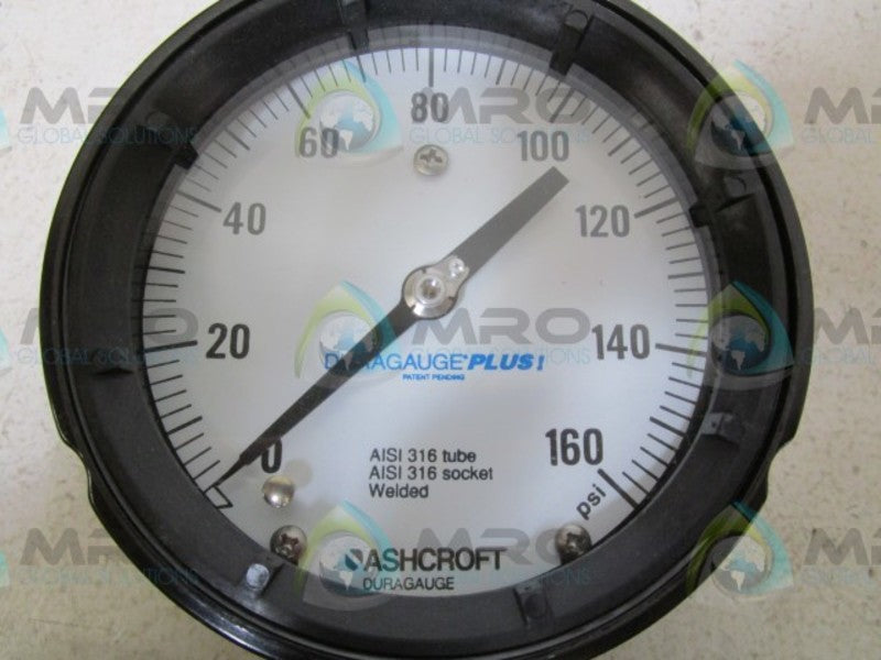 ASHCROFT 451279SS04LXLL-160# 0-160 PSI NSMP