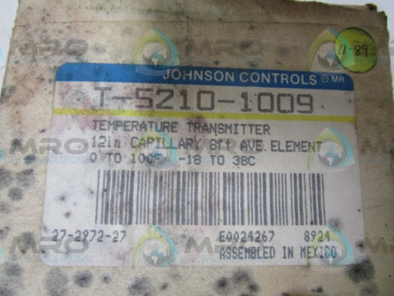 JOHNSON CONTROLS T-5210-1009 TRANSMITTER  NSMP