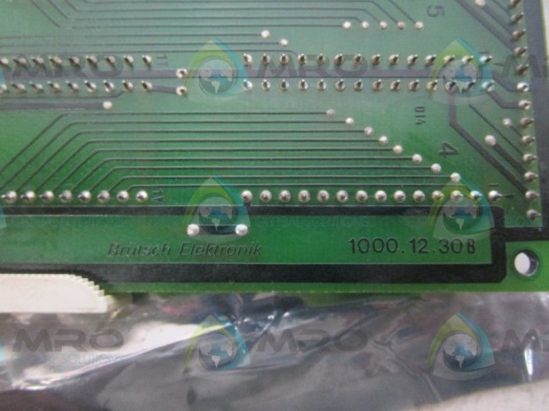 BRUTCH ELEKTRONIK 1000.12.30B CIRCUIT BOARD  UNMP
