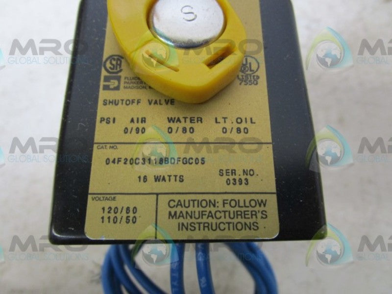 PARKER 04F20C3118BD VALVE  NSMP