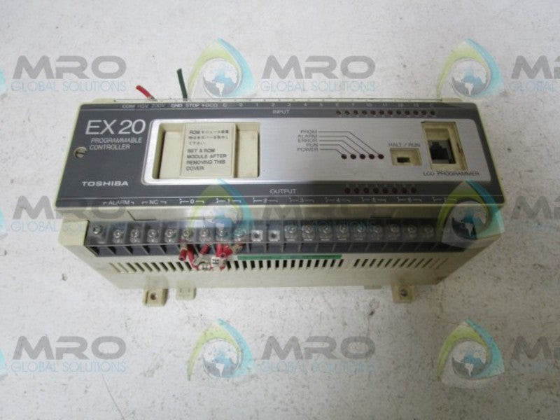 TOSHIBA EX20-MCRB3 PROGRAMMABLE CONTROLLER  UNMP