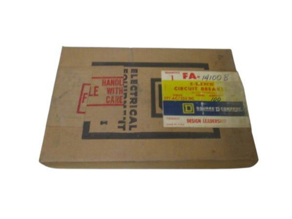 SQUARE D FA-14100B CIRCUIT BREAKER  NSMP