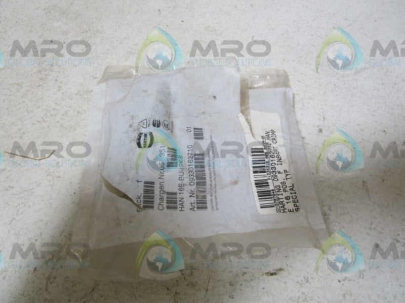 HARTING HAN 16E-BU-ISK-S CONNECTOR  NSNP