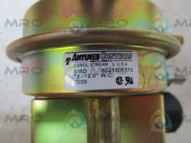 ANTUNES CONTROLS 8021506175 PRESSURE SWITCH  NSNP