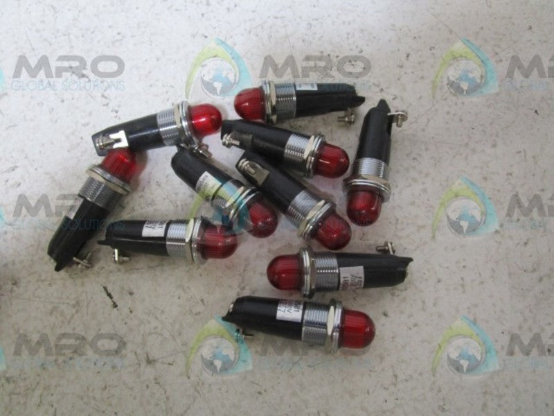 LOT OF 10 MARUYASU NB2581R BULB NSNP