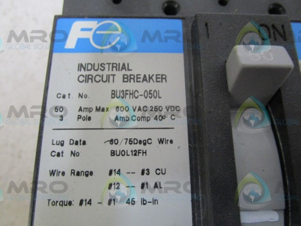 FUJI ELECTRIC BU3FHC-050L CIRCUIT BREAKER  NSMP