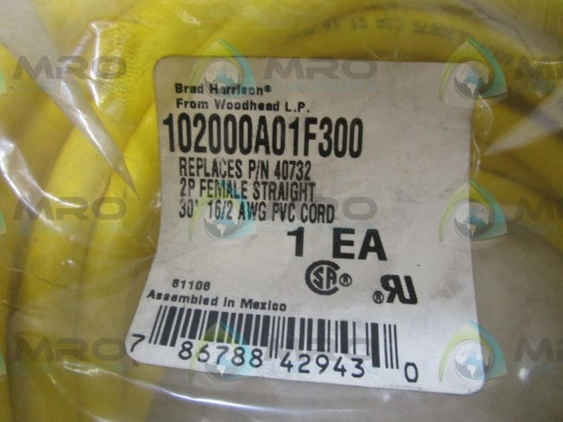 DANIEL WOODHEAD 40732 102000A01F300 CABLE  NSMP