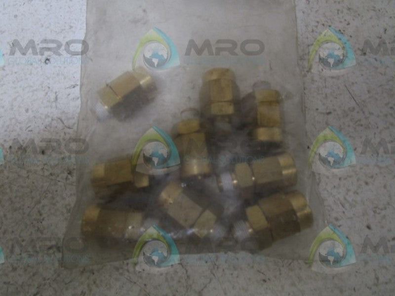 LOT OF 9 CHIYODA GTO-90 HOSE FITTING NSNP