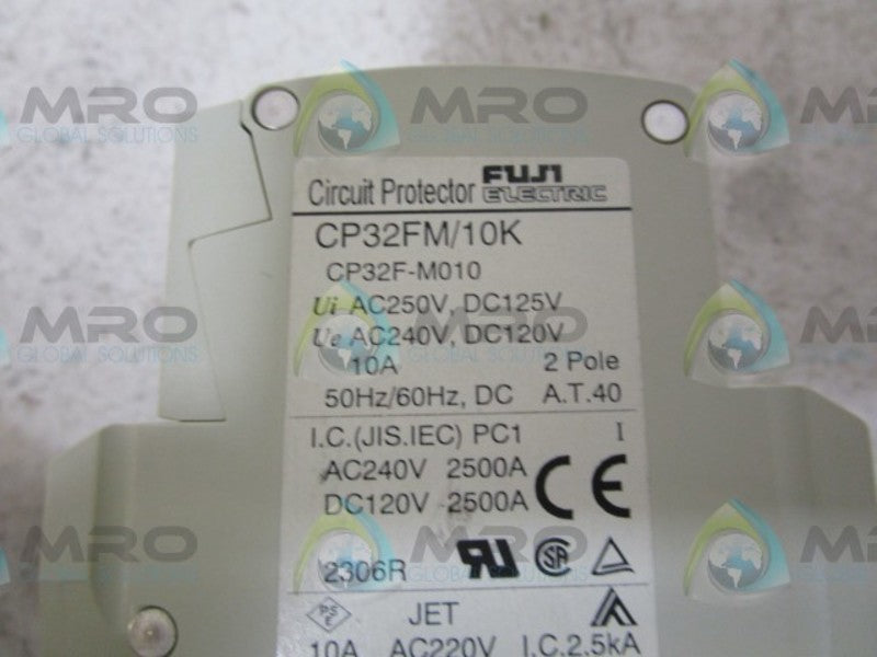 FUJI ELECTRIC CP32FM/10K CIRCUIT BPROTECTOR  NSMP