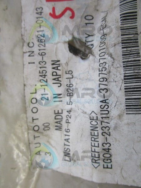 LOT OF 2 MISUM LNSTA16-P24.5-B26-L5 LOCATING PIN NSMP