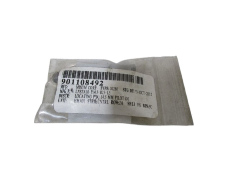 LOT OF 2 MISUM LNSTA10-P14.5-B25-L5 LOCATING PIN NSNP