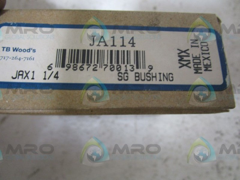 TB WOODS JA114 SG BUSHING 1/4  NSMP