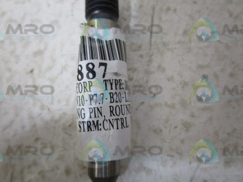 LOT OF 2 MISUM TLANAN10-P7.7-B20-L15-RC60 LOCATING PIN NSNP