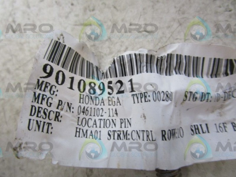 HONDA EGA 0461102-114 LOCATING PIN  NSNP