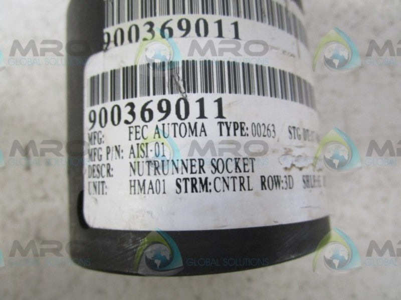 FEC AUTOMATION AISI-01 NUTRUNNER SOCKET  NSNP