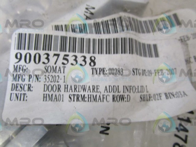 SOMAT 35202-1 LID FASTENER  NSMP