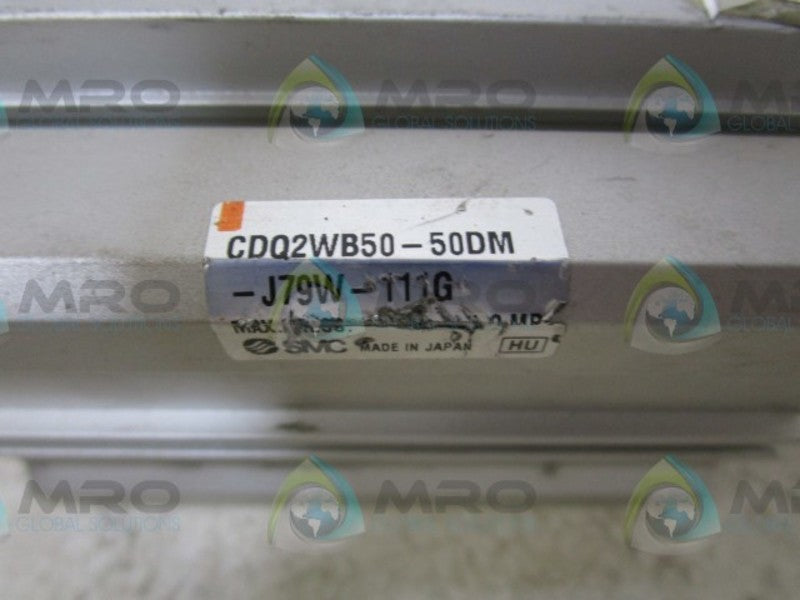 SMC CDQ2WB50-50DM-J79W-111G CYLINDER  UNMP