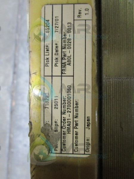 FANUC A80L-0028-0013 TRANSFORMER  NSNP