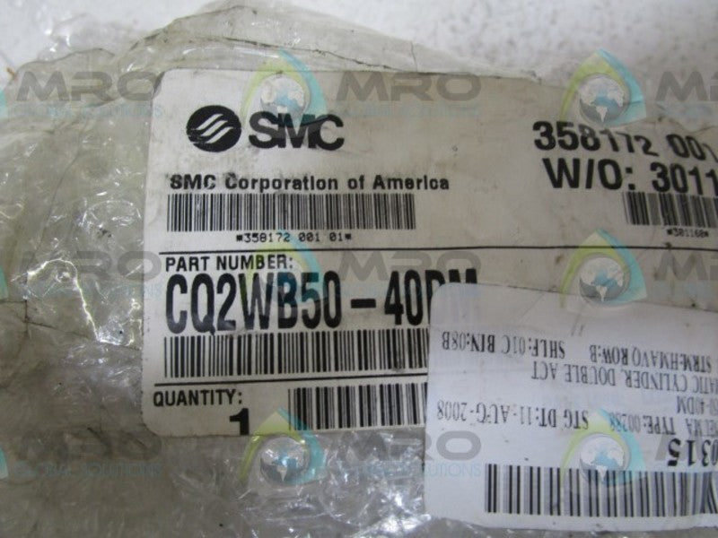 SMC CQ2WB50-40DM CYLINDER  NSNP