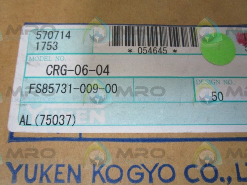 YUKEN CRG-06-04-50 CHECK VALVE  NSMP