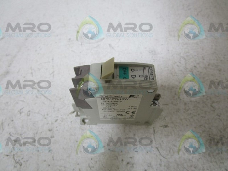 FUJI ELECTRIC CP31FS/15W CIRCUIT PRTECTOR  NSMP