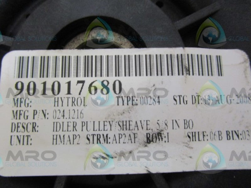 HYTROL 024.1216 IDLER PULLEY  NSNP