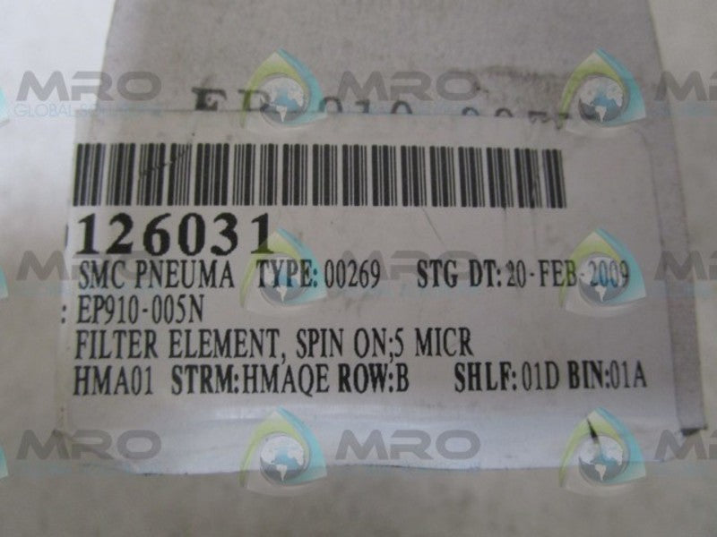 SMC EP910-005N FILTER  NSMP