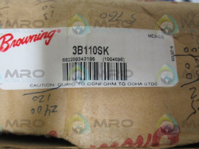 BROWNING 1004696 3B110SK V-BELT PULLEY  NSMP
