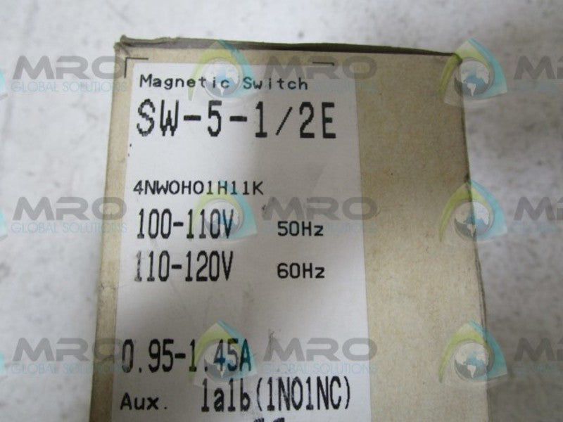 FUJI ELECTRIC SW-5-1/2E STARTER  NSMP