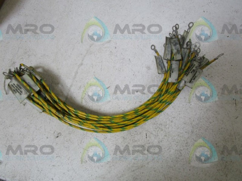 LOT OF 25 FANUC WE-4547-401-008 GROUND CABLE  UNMP