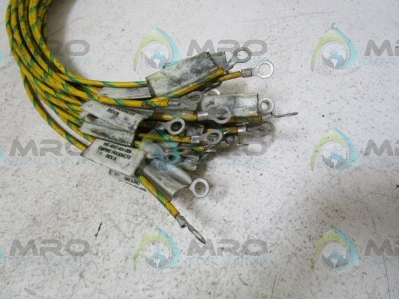 LOT OF 25 FANUC WE-4547-401-008 GROUND CABLE  UNMP
