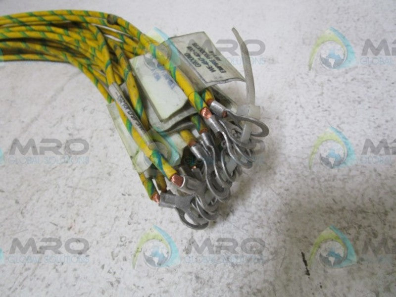 LOT OF 25 FANUC WE-4547-401-008 GROUND CABLE  UNMP