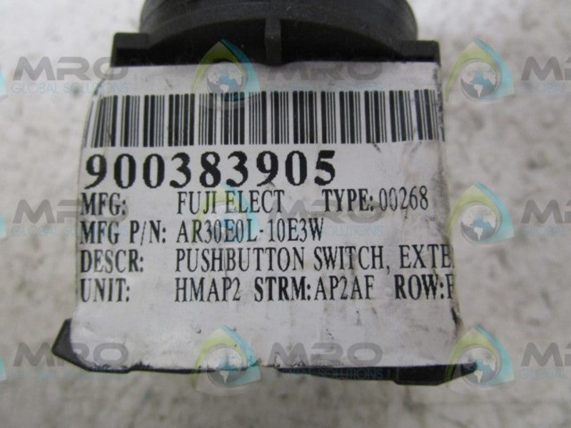 FUJI ELECTRIC AR30E0L-10E3W PUSH BUTTON  NSNP