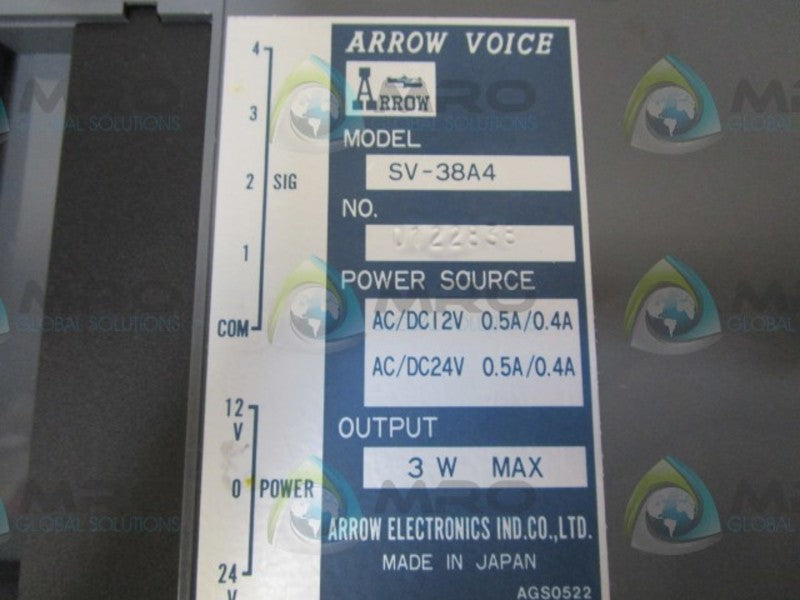 ARROW SV-38A4  NSMP
