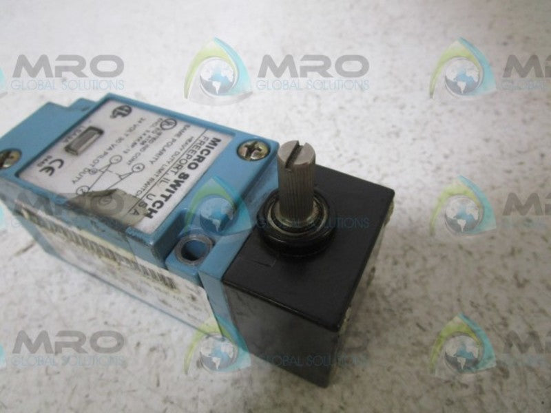 MICRO SWITCH LSA9A LIMIT SWITCH  UNMP